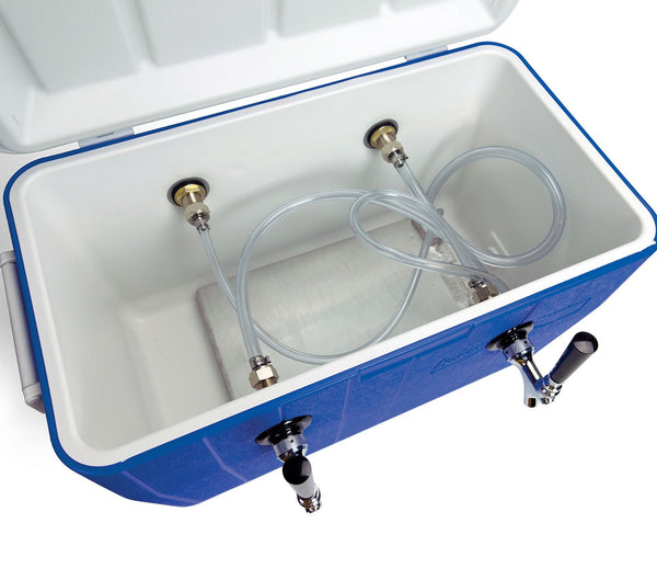 Dual Faucet Draft Beer Jockey Box – Midwest Supplies