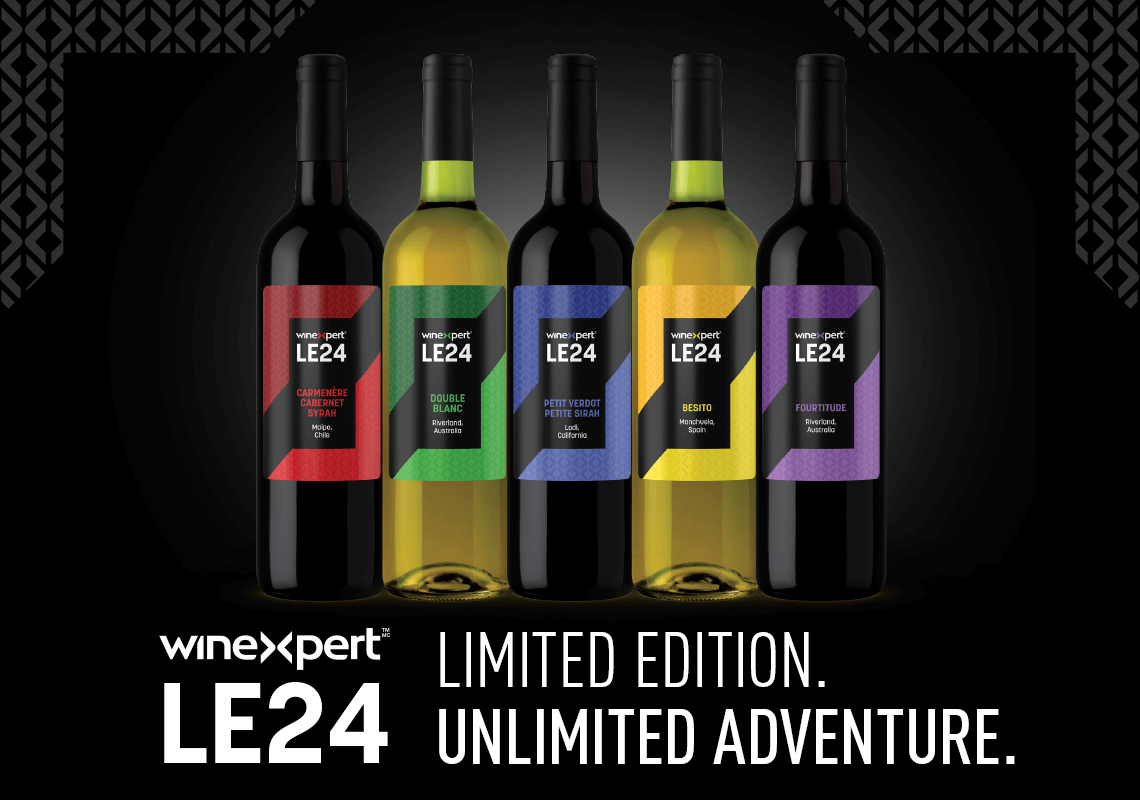 Winexpert LE24. Limited Edition. Unlimited Adventure.