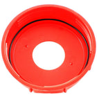 Underside view of the fermonster lid with o-ring