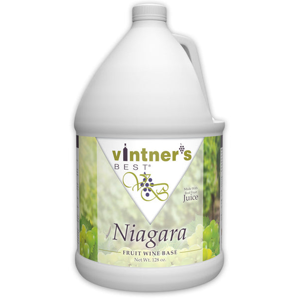 128-ounce jug of Vintner's Best Niagra Wine Base