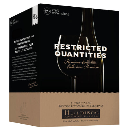 RJS RQ25 Australian Shriaz Cabernet Malbec Wine Kit Box