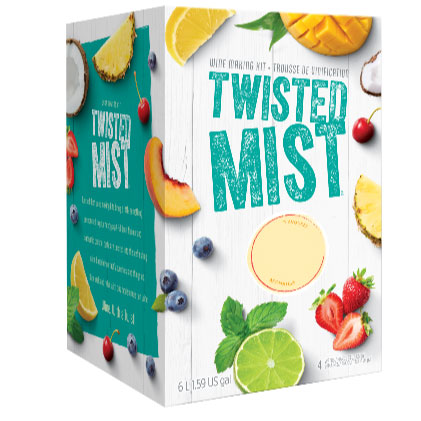 Box for twisted mist wine kit