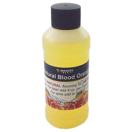 Natural Blood Orange Flavoring Extract 4 oz.