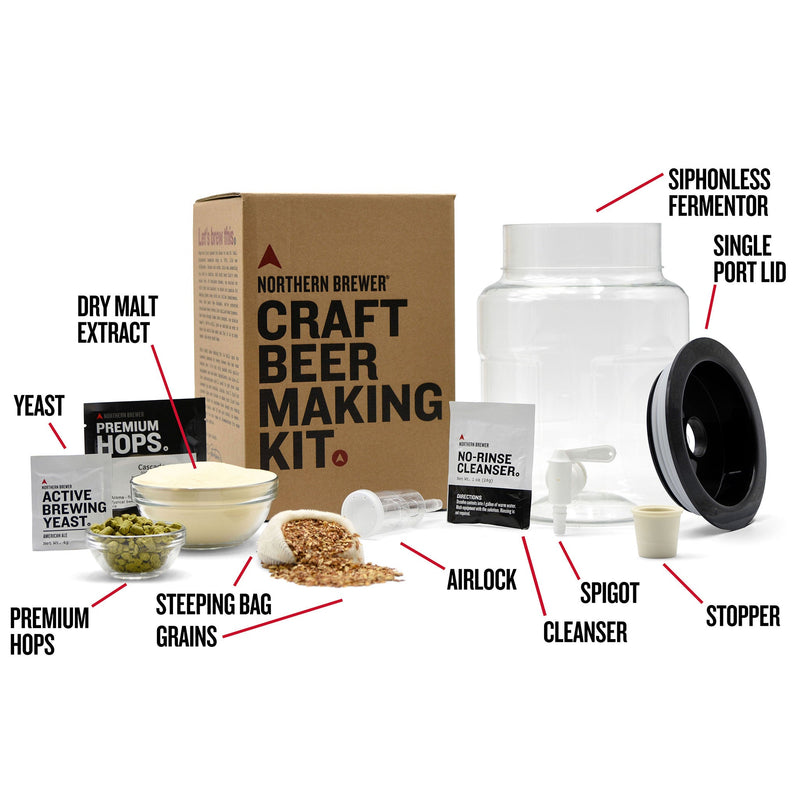 Essential Beer Making Kit - 1 Gallon – Midwest Supplies